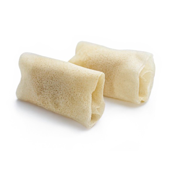 Rollito de Queso de Cabra con Confitura de Tomate 18grs. 6Bandx30uds. 180uds.