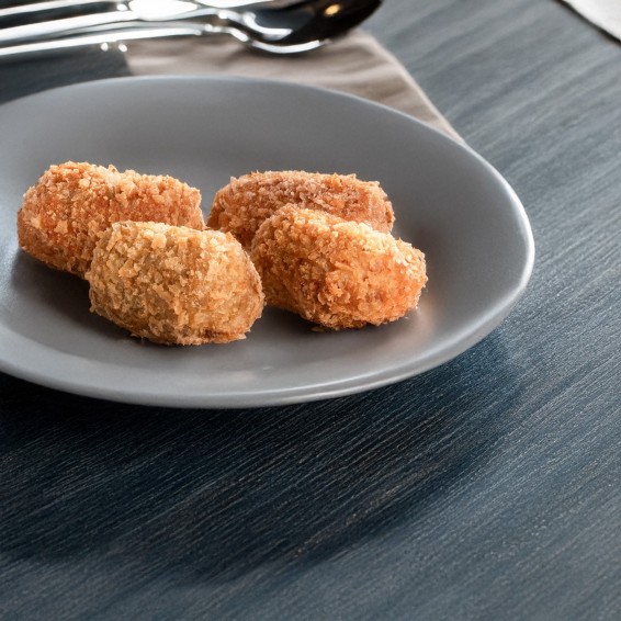 Croqueta de Jamón Ibérico 35grs. 112uds. 4kgs.