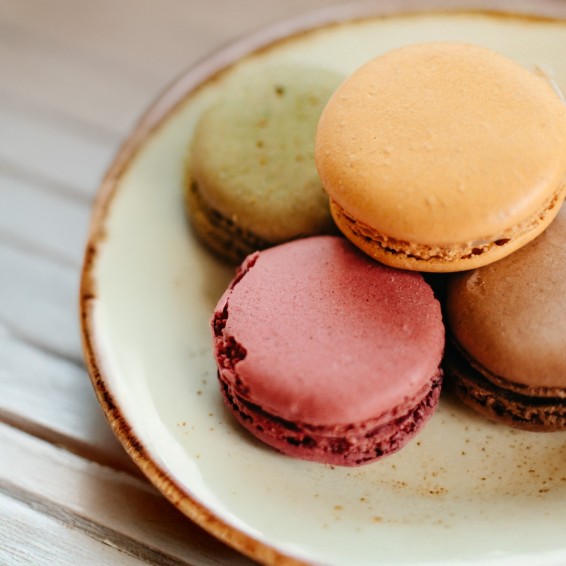 Mini macarons selection 10,41grs. 144uds.