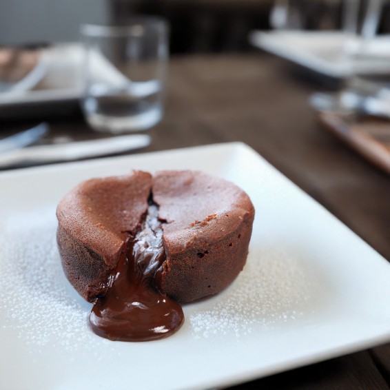 Coulant de Chocolate Gluten Free. 90grs. 25uds. 