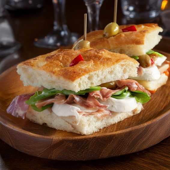 Focaccia Nature 100grs. 64uds.