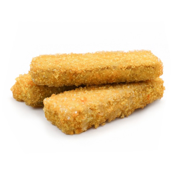 Barritas de Pescado Veganas de Proteína Vegetal 2kgs. (4 Bolsas).