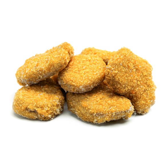Nuggets de Pollo Veganos de Proteína Vegetal 3kgs. (3 Bolsas).