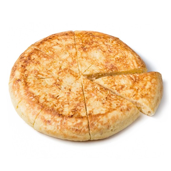 Tortilla Redonda de Patatas y Cebolla Exquise 1.200grs. 6uds.