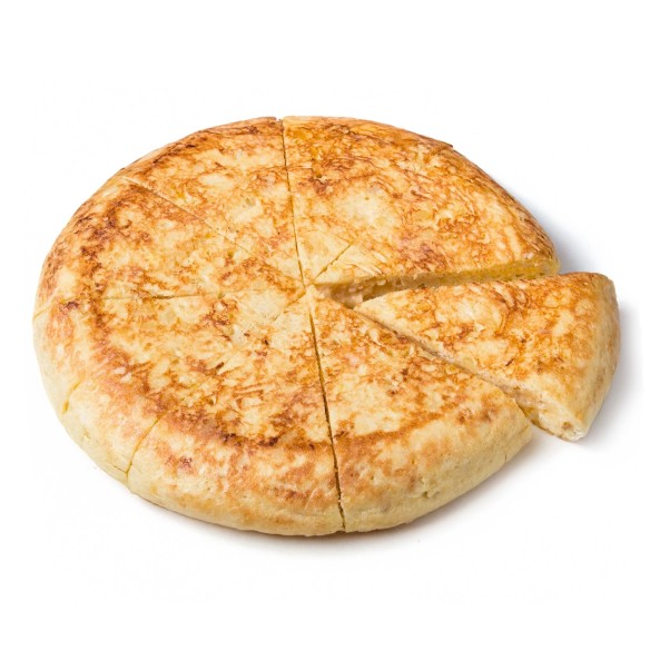 Tortilla Redonda de Patatas y Cebolla Exquise 1.200grs. 6uds.