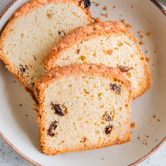 Plum Cake Pasas y Naranja 540grs. 6uds.