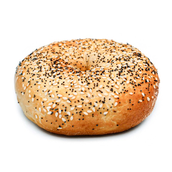 Bagel Artesano de Sésamo y Amapola 100grs. 45uds. 