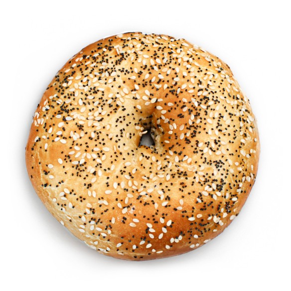 Bagel Artesano de Sésamo y Amapola 100grs. 45uds. 