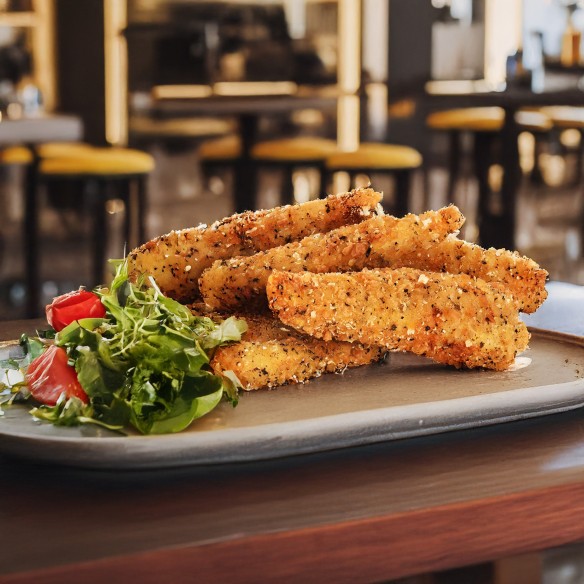 Solomillo de Pollo Entero Multicereales 30/60grs. 5x1 5Kgs. HALAL.