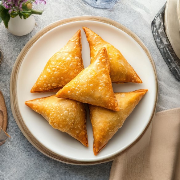Samosa Vegetal y Curry 12,5grs. 96uds. 1,2kgs. 