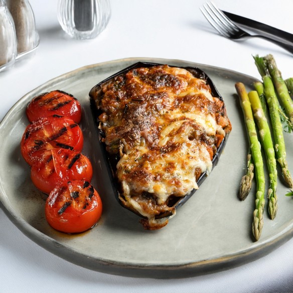 Berenjenas Rellenas de Carne y Queso 240grs. 8uds.