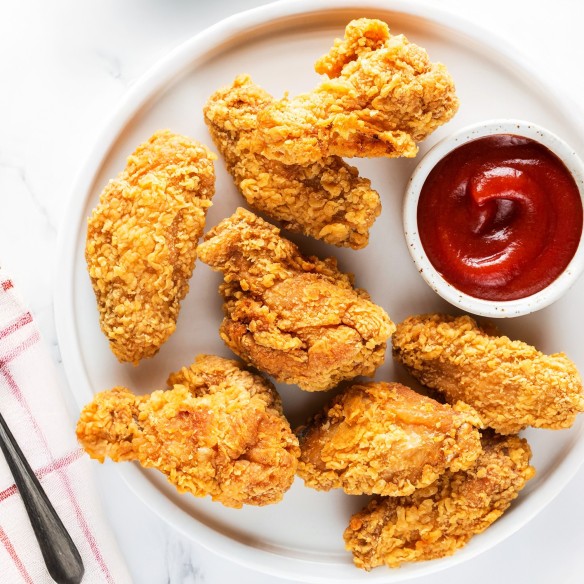 Alitas de Pollo KFC 50/70grs. 5x1 5kgs. HALAL.