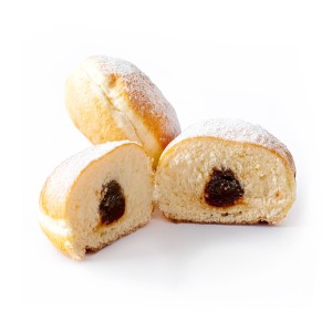 Mini Beignet Relleno de Chocolate 25grs. 175uds.