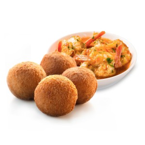 Croqueta Tradición Rape con Gambas 10grs. 300uds. 3kgs. OFERTA FLASH