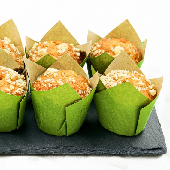 Mini Muffin Manzana Tulipa Verde 26grs. 42uds.