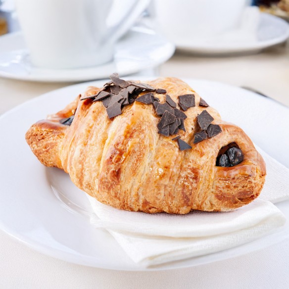 Croissant Chocolate Bombón Fermentado 100grs. 40uds.