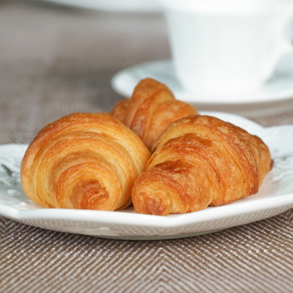 Croissant Mini 100% Mantequilla 25grs. 200uds. 5kgs.