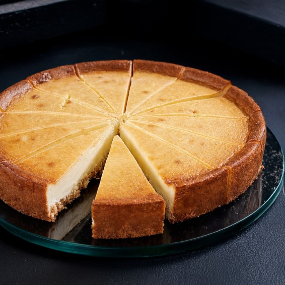 Cheesecake New York 1.450grs. 1ud. 14porciones. Precortada.
