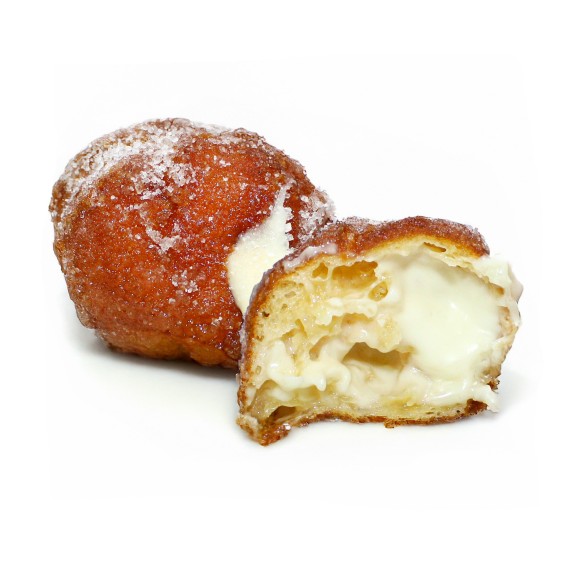 Buñuelos Rellenos de Chocolate Blanco 22grs. 65uds
