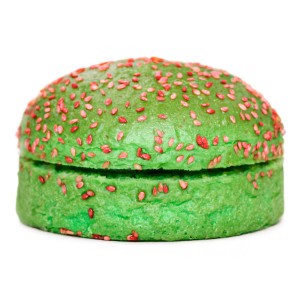 Green Burger con Sésamo Rojo Alta Gourmet Cortada 73grs. 40uds.