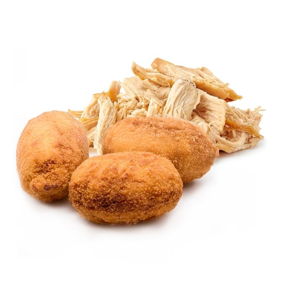 Croqueta Tradición Rustido de Pollo 35grs. 55uds. 2kgs.