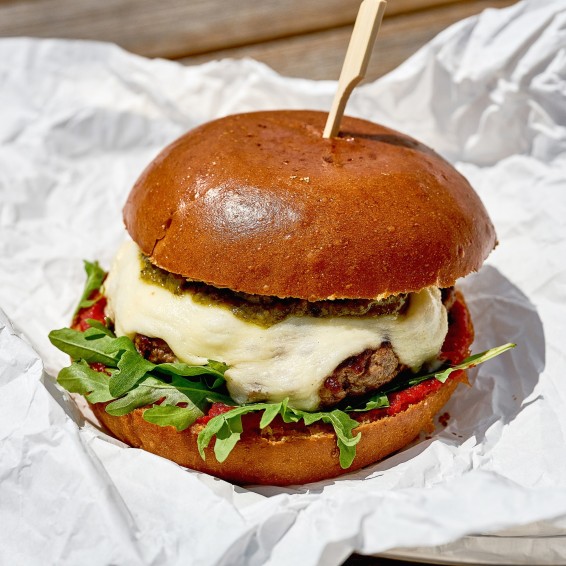 Brioche Beef Burger Gourmet 90grs.30uds.