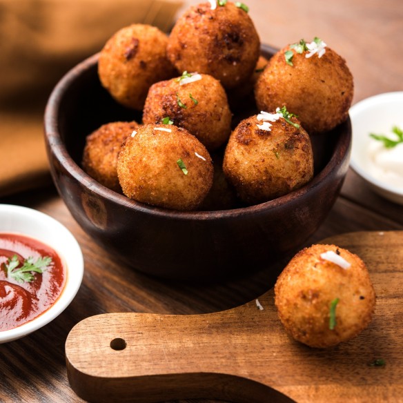 Croqueta Tradición Jamón Ibérico 10grs. 300uds. 3kgs.