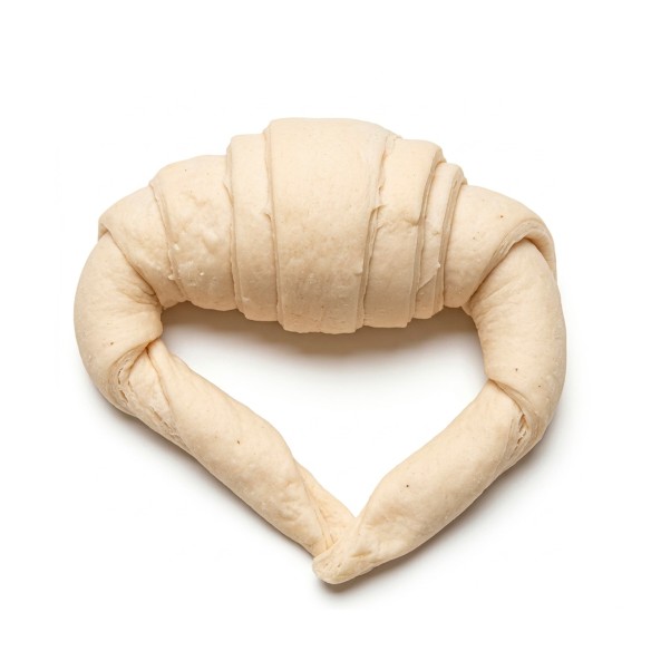 Croissant Micro Margarina Fermentado. 10grs. 600uds. 6kgs.