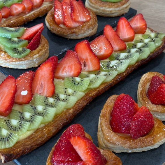 Placa de Hojaldre de Margarina 57x37 600grs. 16uds.