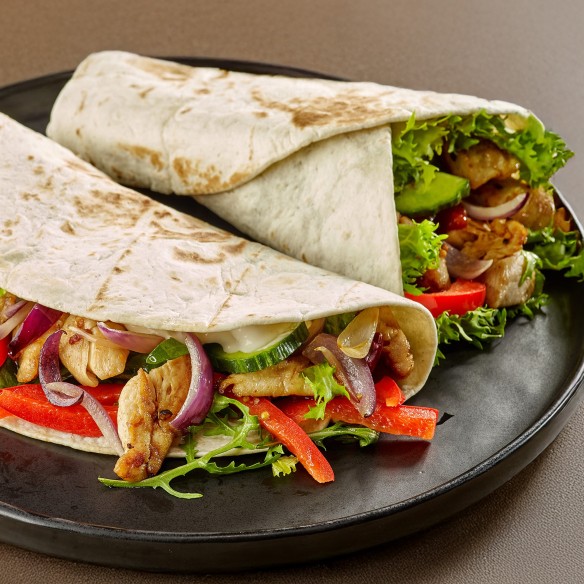 Tortilla de Trigo Natural 25cm. 66grs. 108uds.
