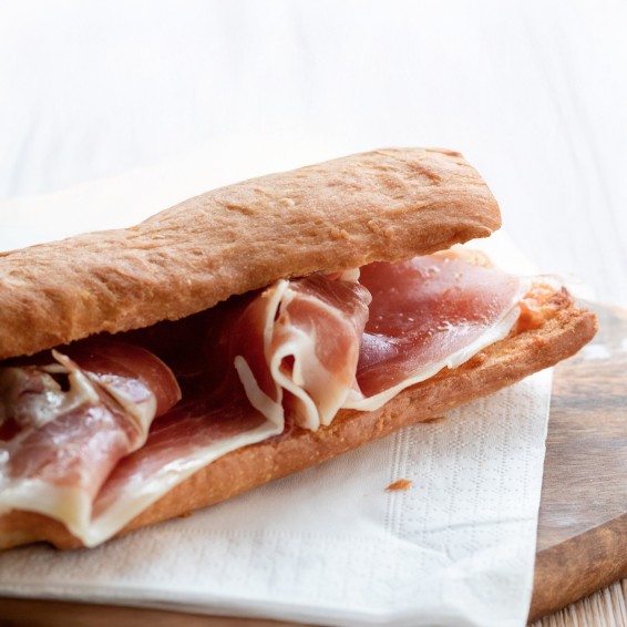 Paleta Serrana Duroc Loncheada 12x40 480grs.1uds.