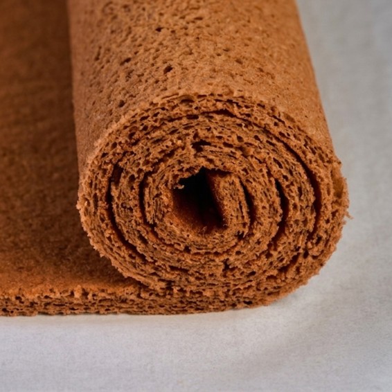 Plancha Bescuit Cacao 58x38 15mm. 730grs. 7uds.