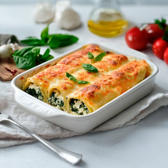 Canelón de Ricotta y Espinacas 50grs. 60uds.