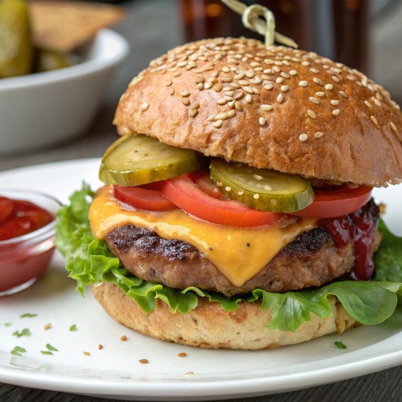 Hamburguesa Vacuno 170grs. 33uds.
