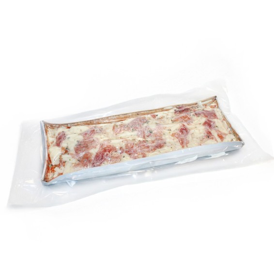 ChapaPizza Jamón y Queso 330grs. 8uds.