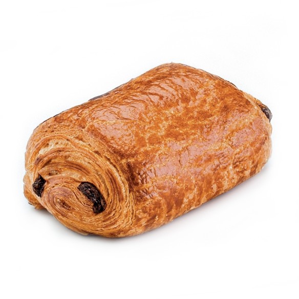 Pain de Chocolate 21% Mantequilla 80grs. 68uds. Fermentado. 