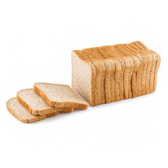 Pan de Molde Integral 800grs. 8uds. 24+2 rebanadas. 10mm.