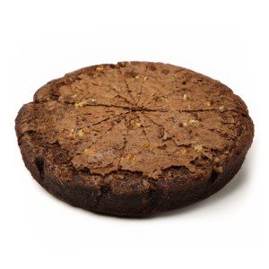 Brownie Redondo 1.600grs. 1uds. 16 porciones. Precortado. 