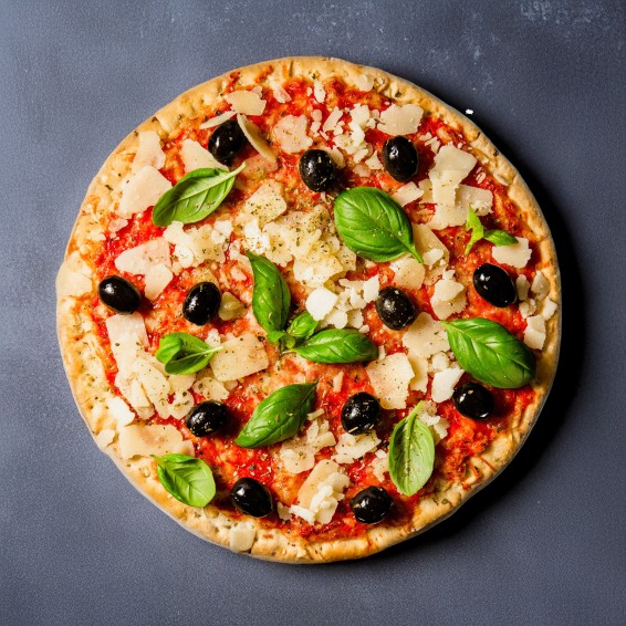 Base de Pizza a la Piedra con Tomate 29cm. 285grs. 25uds.