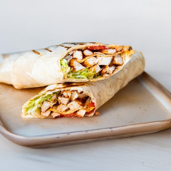 Tiras de Pechuga de Pollo Asadas  5x1 5kgs. HALAL.