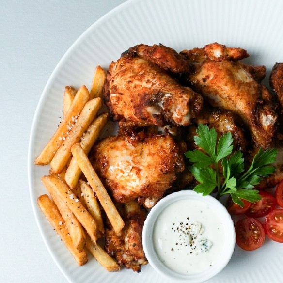 Alitas de Pollo Tex-Mex. 40/60grs. 5x1 5kgs. HALAL.