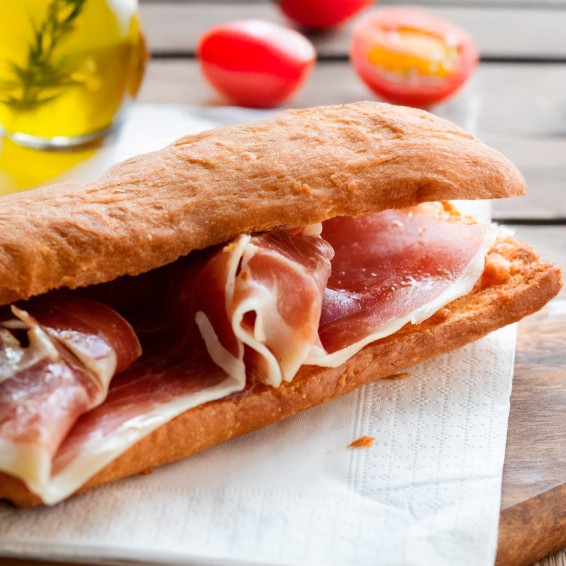 Paleta Serrana Duroc Loncheada 12x40 480grs. 1ud.