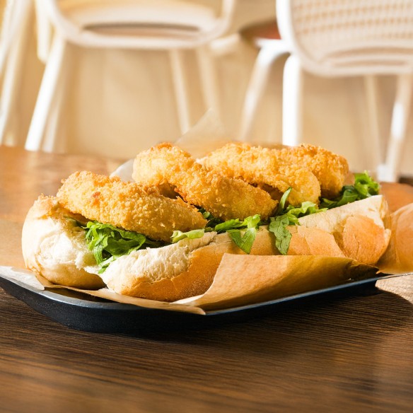 Calamares a la Romana Veganos de Proteína Vegetal 2kgs. (4 Bolsas).