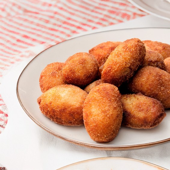 Croqueta Tradición Bacalao 50grs. 60uds. 3kgs.