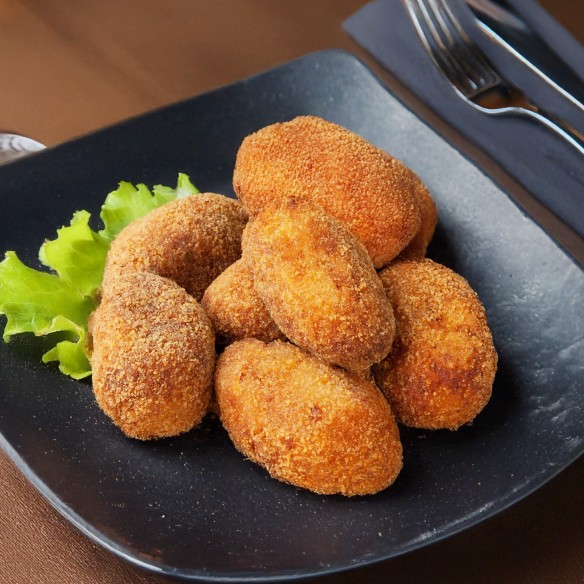 Croqueta Tradición Rape con Gambas 35grs. 85uds. 3kgs.