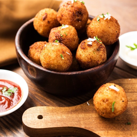 Croqueta Tradición Jamón Ibérico 10grs. 300uds. 3kgs.
