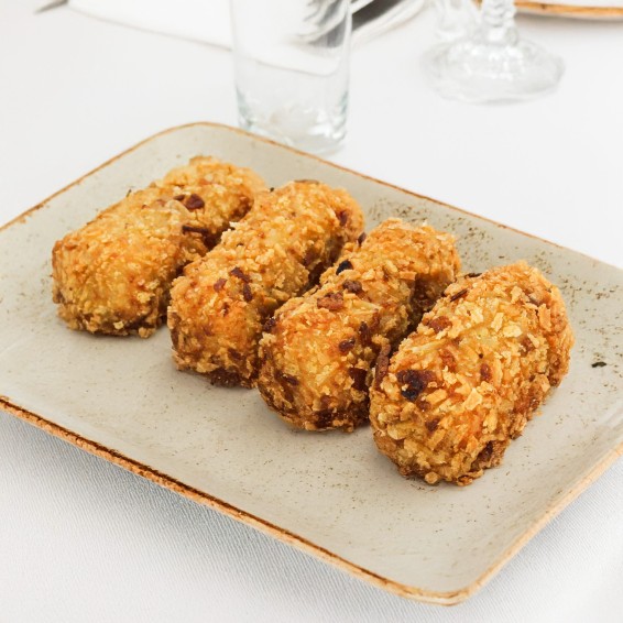 Croqueta de Quinoa Vegana 35grs. 112uds. 4kgs.