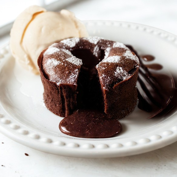 Coulant de Chocolate Cocido 110grs. 27uds.