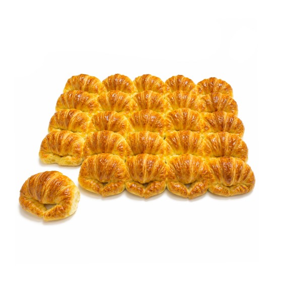 Mini Croissant Medialuna Argentino Unidos 25grs. 125uds. 5uds. 3,13kgs.