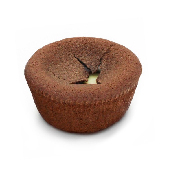 Soufflé de Chocolate y Chocolate Blanco 100grs. 12uds.